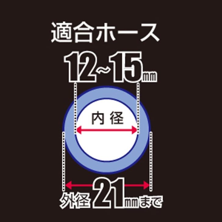 ホースの適合サイズについて