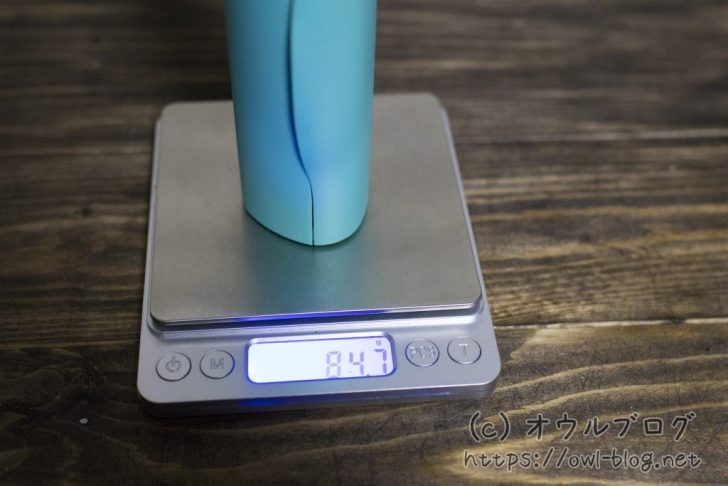 ミガコットの重さ・重量について