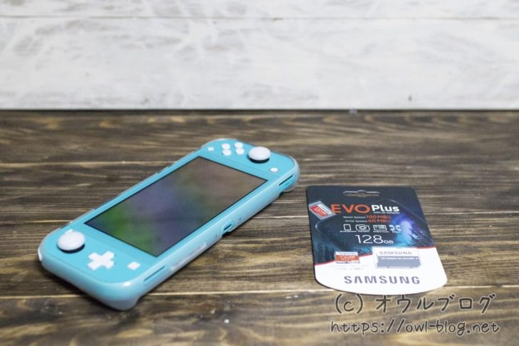 Switch Lite用に購入した安いSDカード