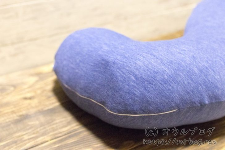 抱き枕カバーのチャック