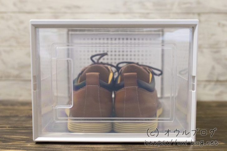 シューズボックス 蓋有り側