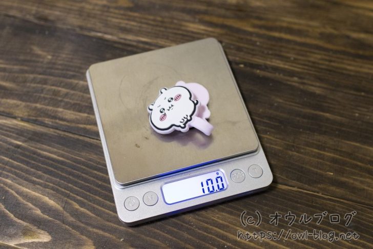 ちいかわコードクリップの重さ