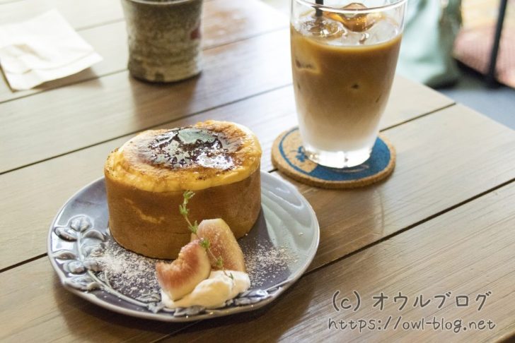 ロールケーキとドリンクセット