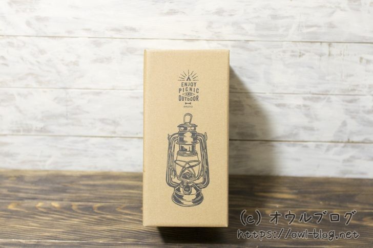 BRUNOランタンのパッケージ